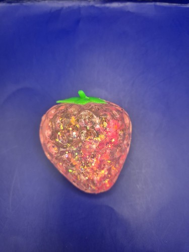 Erdbeere squishy glitzer - erdbeere,