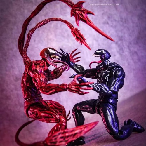 Shf carnage actionfigur venom - carnage,