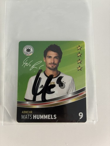 Mats hummels autogramm rewe - mats,