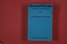 316412 KANTS WERKE Walter de