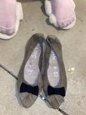 Komplett Leder Ballerina Getragen Ballerinas Damenschuhe Sammler