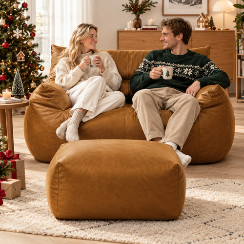 Sitzer sofa aus kunstleder - 2-sitzer-sofa,
