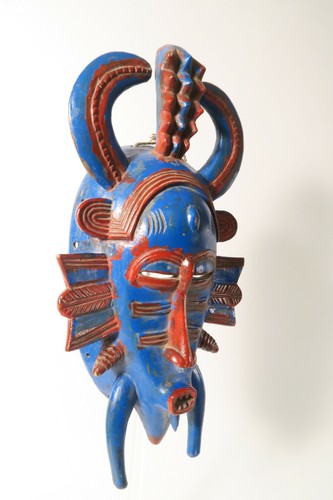 Schöne blaue senufo - senufo, maske