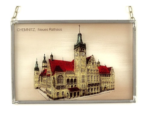 Chemnitz neues rathaus mit - ,