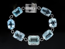 Armband Diamanten Aquamarin