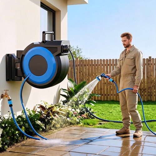 Wasserschlauchaufroller - 20+3m,