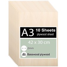 10 Stück Sperrholzplatte 2mm