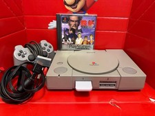 Sony PlayStation 1 Spielekonsole Inkl. Controller, Speicherkarte und Tekken 2