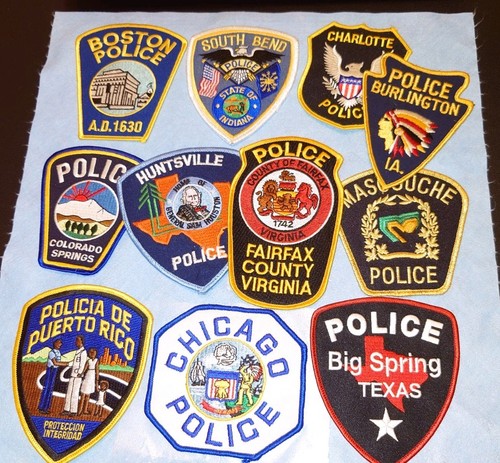 Police patch sammlung - sammlung, |
