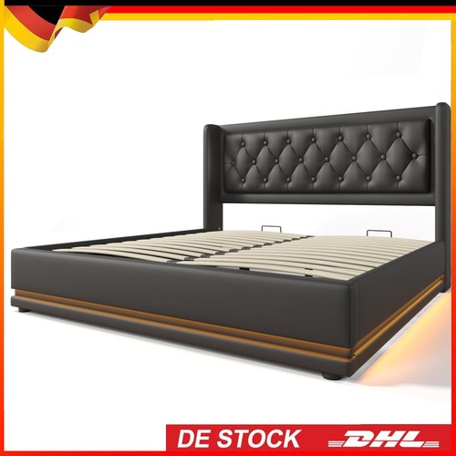 Gepolstertes doppelbett - gepolstertes,