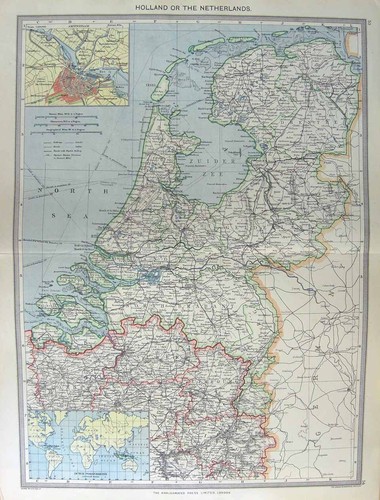 Original alter antiker druck - antiker,