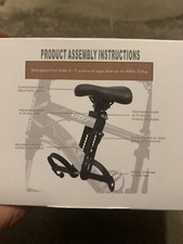 Kindersitz Fahrrad Vorne Fahrradsitz Kinder mit Lenker & Pedale für Mountainbike