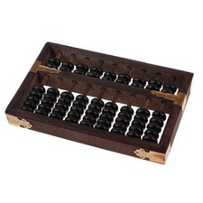 9 Ziffern Stäbe Holz Abakus