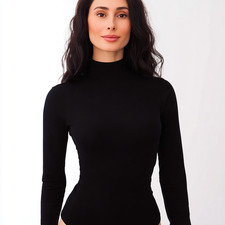 Damen Body Langarm Stretch