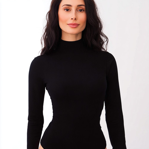 Damen body langarm stretch - damen,