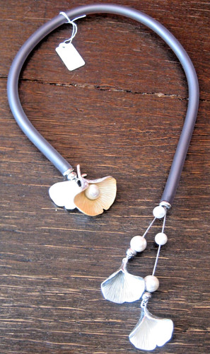 Gingko collier statement kette - collier,