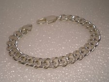 Männer Panzerarmband Silber