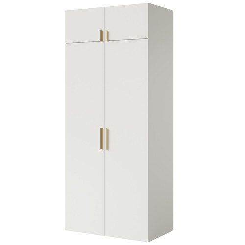 Drehtürenschrank mit aufsatz - drehtürenschrank,