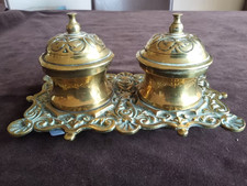 Schreibtischgarnitur aus