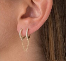 Diamond hoop chain 12mm