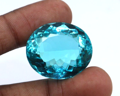 Natürlich blauer topas - blauer,