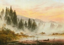 Kunstkarte caspar david - kunstkarte,