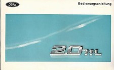 FORD P7 20M 1968  Betriebsanleitung Bedienungsanleitung   Handbuch Bordbuch BA