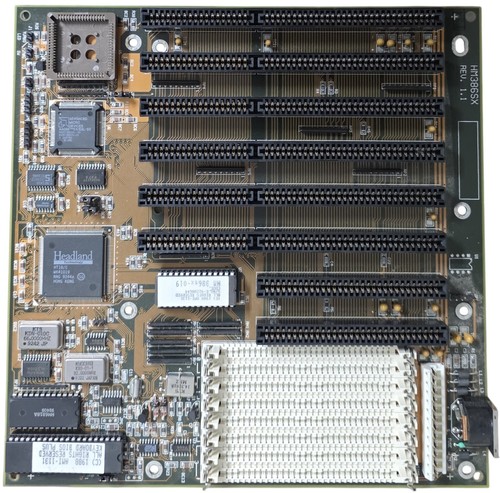Retro 386 mainboard ecs - retro,