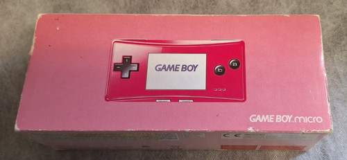 Gameboy micro nintendo pink - nintendo,