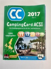 ACSI Camping Card ACSI/Internationaler Campingführer Europa 2017 /Taschenbuch  
