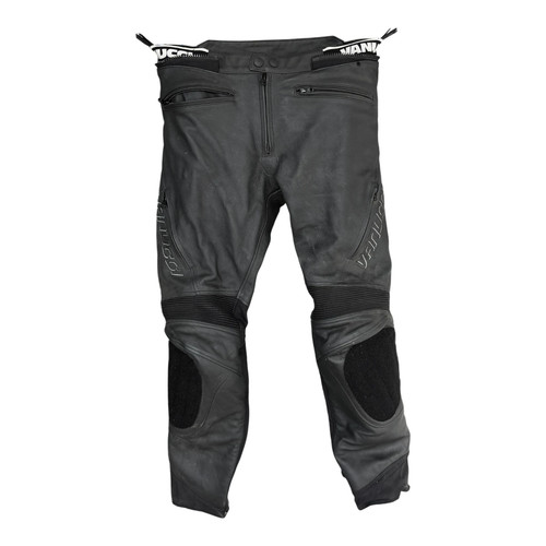 Vanucci leder motorradhose mit - leder,