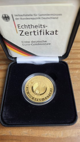 100 euro gold - euro, des