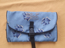 Jack Wolfskin Mini Waschsalon Waschtasche Kulturtasche blau