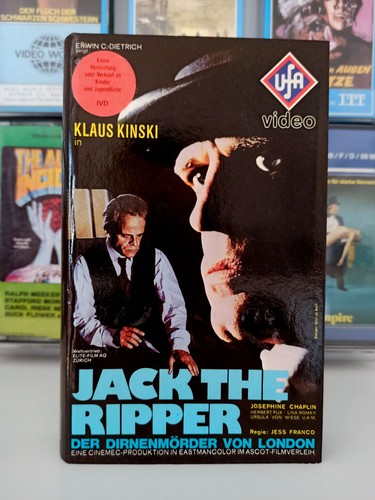 Vhs video jack the ripper - vhs,