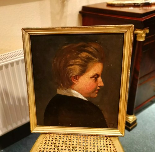 Knaben portrait biedermeier - knaben-portrait,,