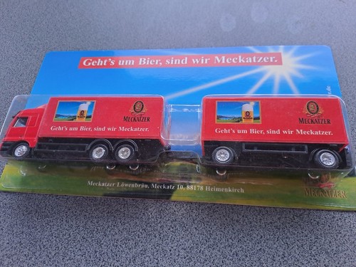 Biertruck meckatzer bier - biertruck,