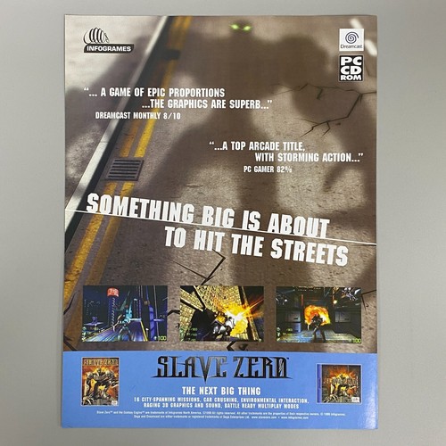Slave zero videospiel sega - videospiel,