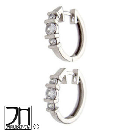 Sterling silber kreolen - sterling,