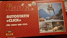 Hama Autostativ mit Spezialsaugnapf und Kameragewinde, Click, Schwarz 4041