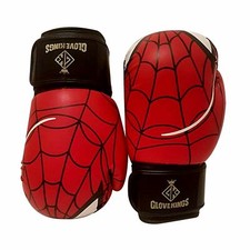 GK SPIDERMAN Boxhandschuhe Muay Thai K1 MMA UFC Leder KINDER
