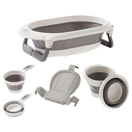 Babybadewanne klappbar set mit - klappbar,