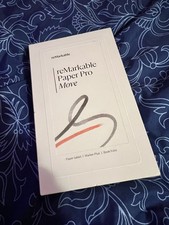 reMarkable Paper Pro Move MarkerPlus + BookFolio Black Leather Premium