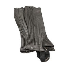 Catago Lederchaps schwarz XS, S, M,XL Reitchaps