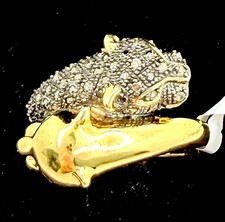 Gold Sterling Silber Ring 925