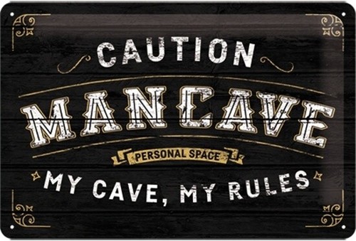Man cave männerhöhle - man,