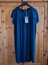 blaues ICHI Kleid, Gr. XL
