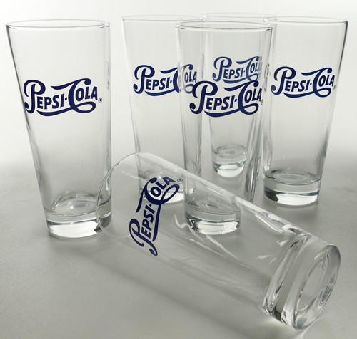 Pepsi cola frankonia glas - 6, pepsi-cola