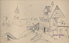 Small Town House with Stairs