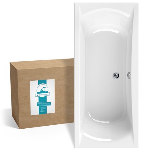 Rechteck badewanne 180x80cm - rechteck-badewanne,