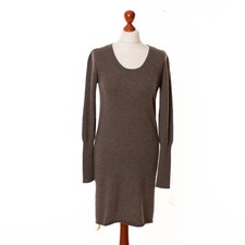 STEFANEL Cashmere Kleid Braun
